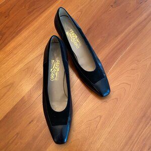 Salvatore Feragamo black shoes
